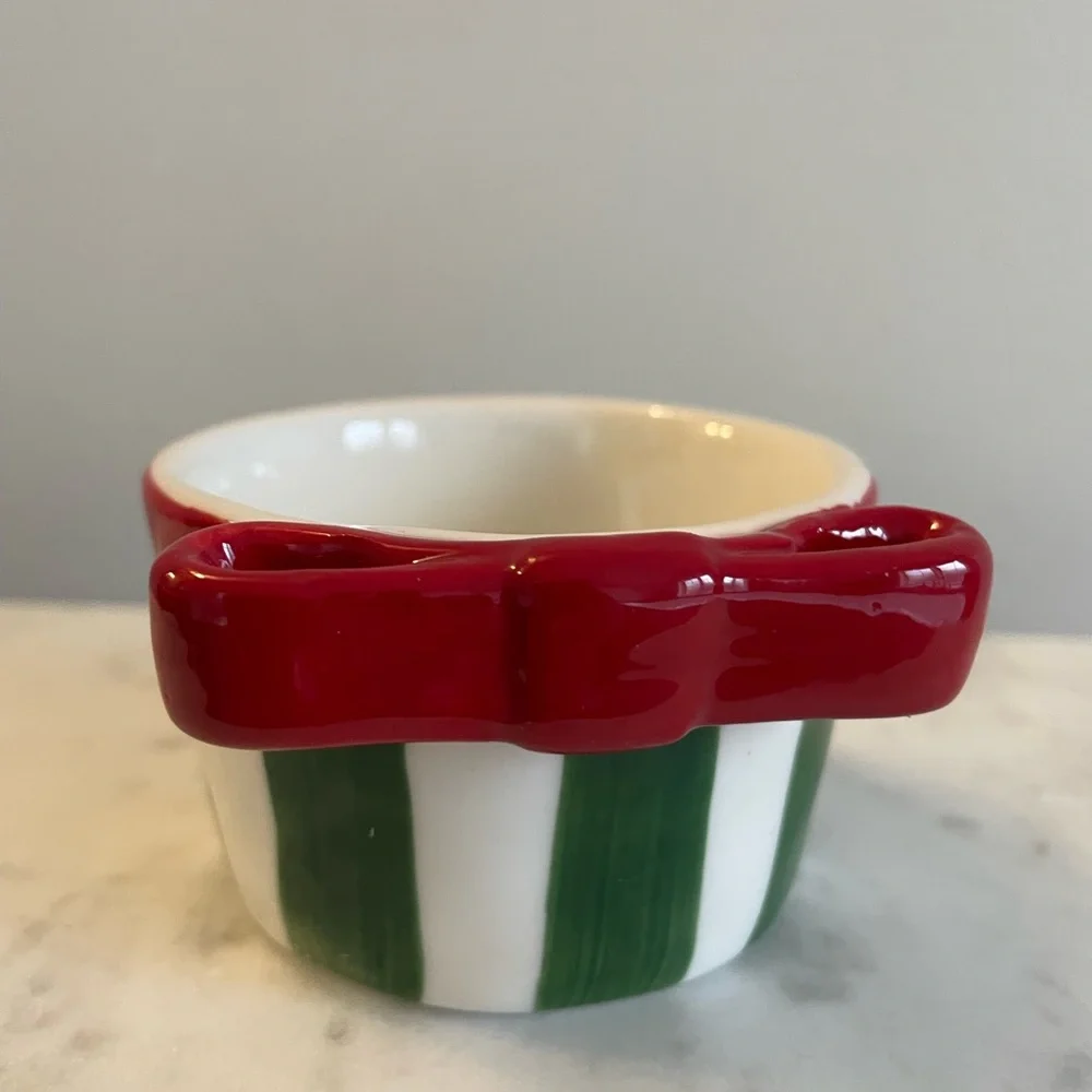 ❤️ ANTHROPOLOGIE FESTIVE DOLOMITE NUT BOWL NEW